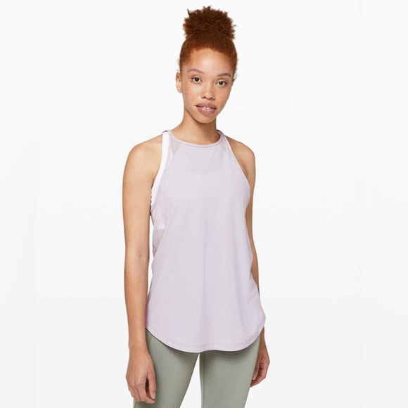 LULULEMON Run Off Route Tank - Iced Iris - Picture 2 of 6